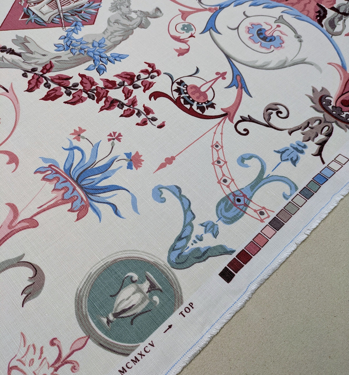Conservatoire by Warner Fabrics - Louis XVI Style - Rare & Discontinued