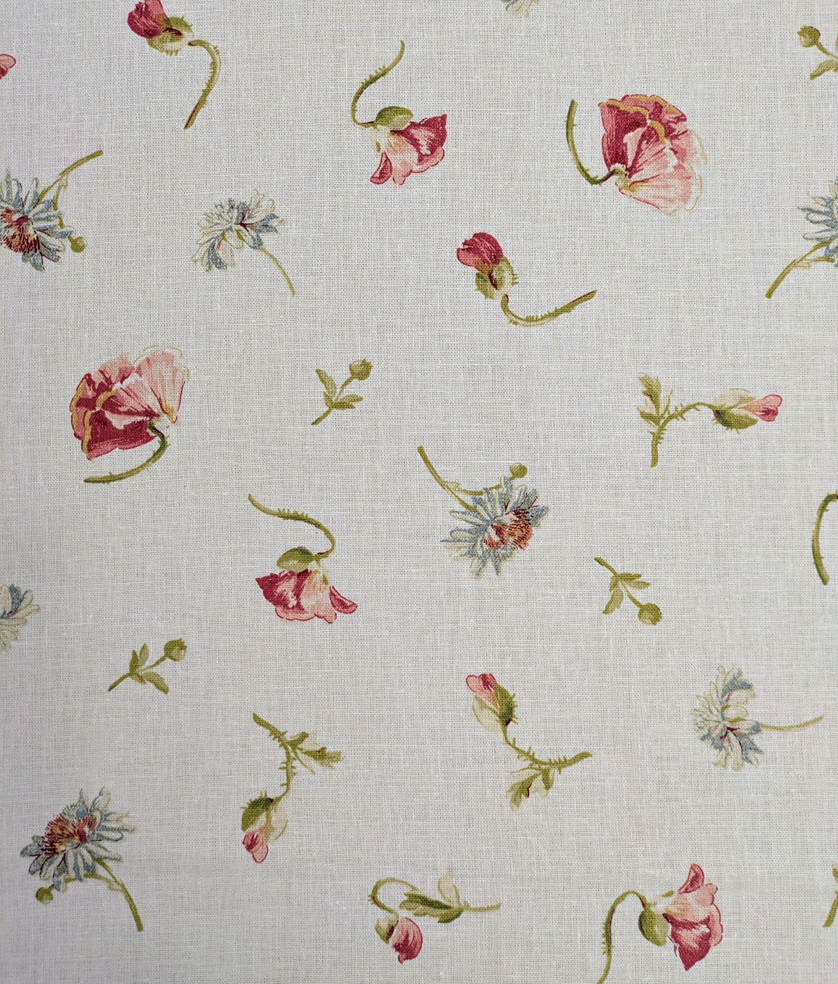 Calico Rose Print Fabric - 1.5m Remnant