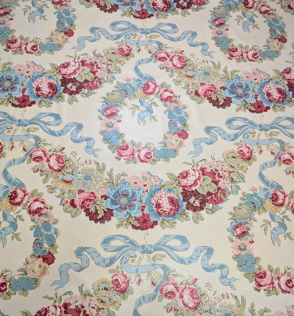 Burderop by Bernard Nevill for Hodsall McKenzie - Glazed Chintz - Vintage & Rare