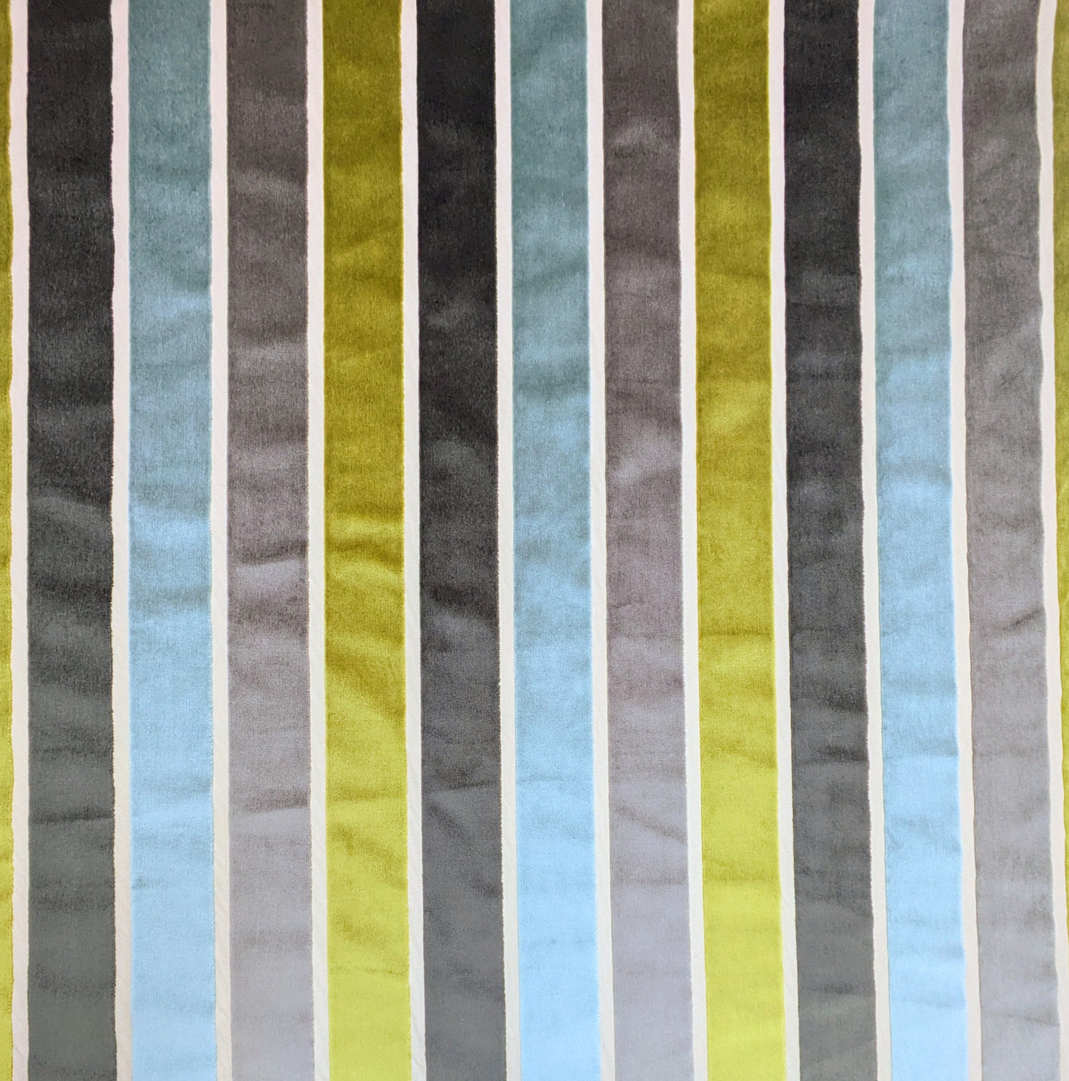 Striped Velvet for Upholstery & Soft Furnishings