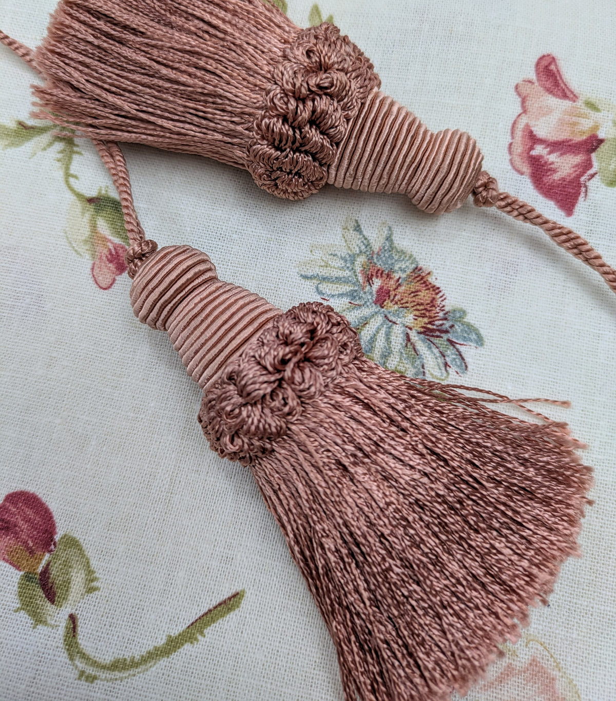 Pink Vintage - Style Tassels / Key Tassels / Cushion Tassels