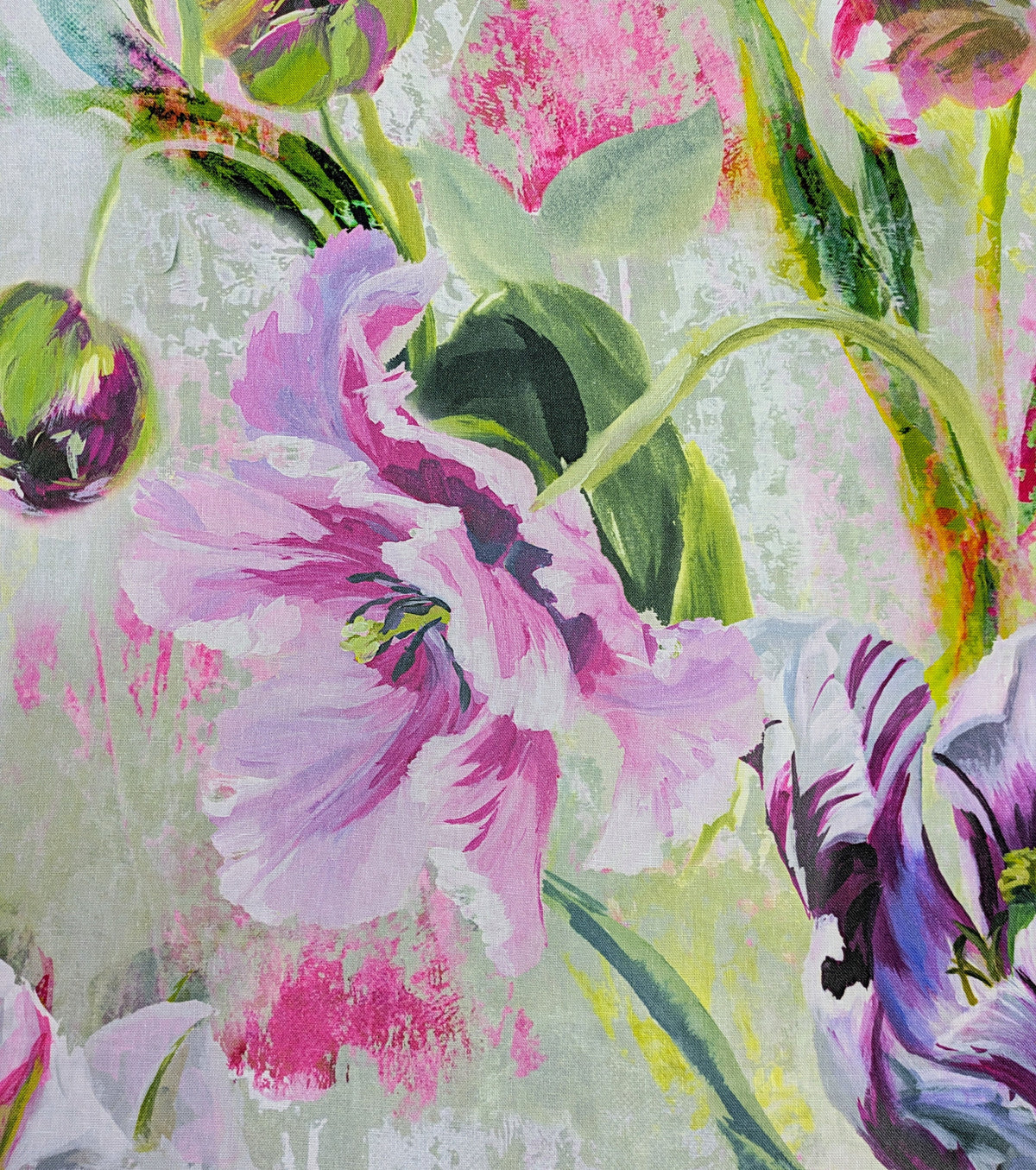 Tulipa Stellata by Designers Guild - Fuchsia Colour - 1.35m Remnant