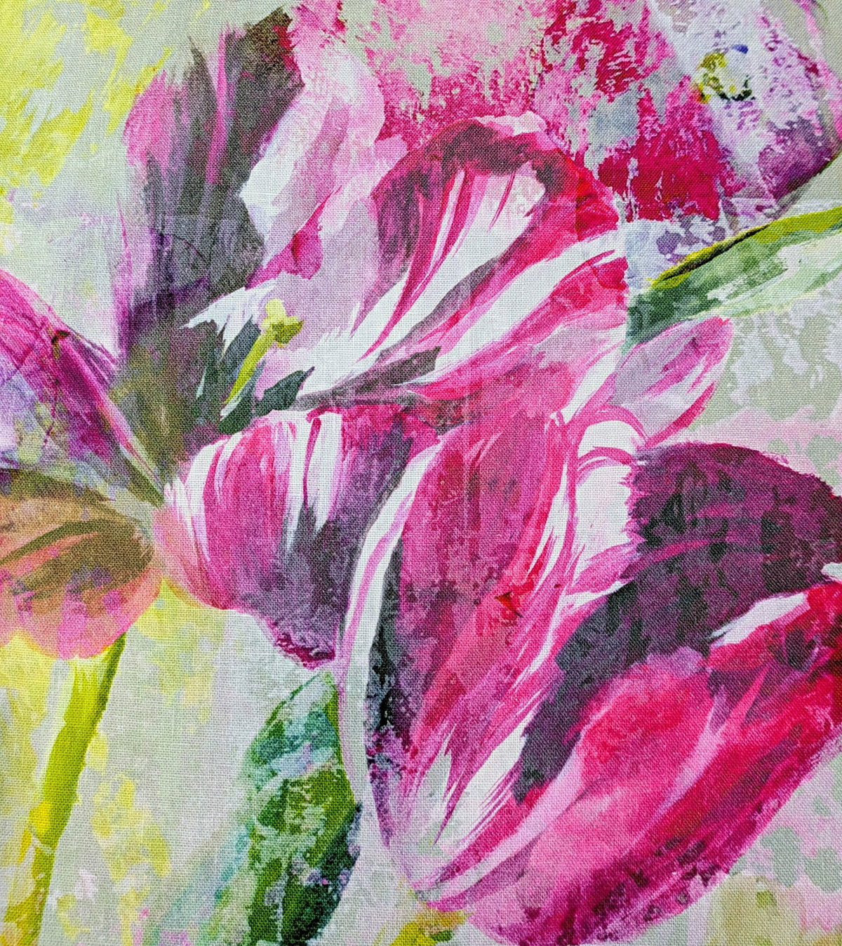 Tulipa Stellata by Designers Guild - Fuchsia Colour - 1.35m Remnant