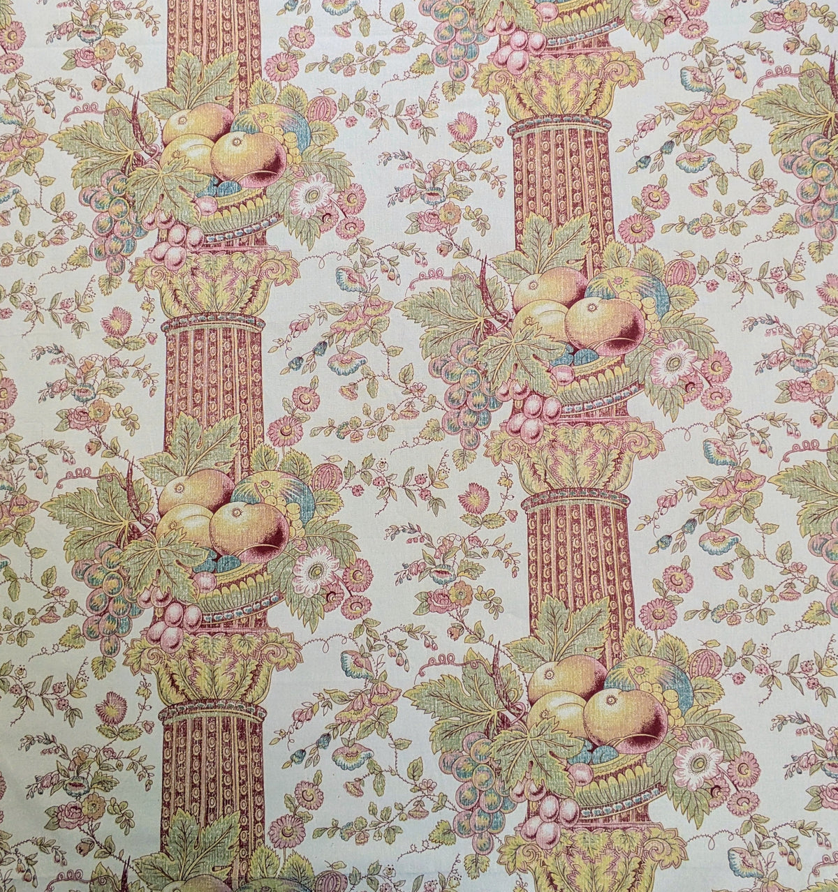 Vintage Fabric - Exotic Column by M.R.H. Designs