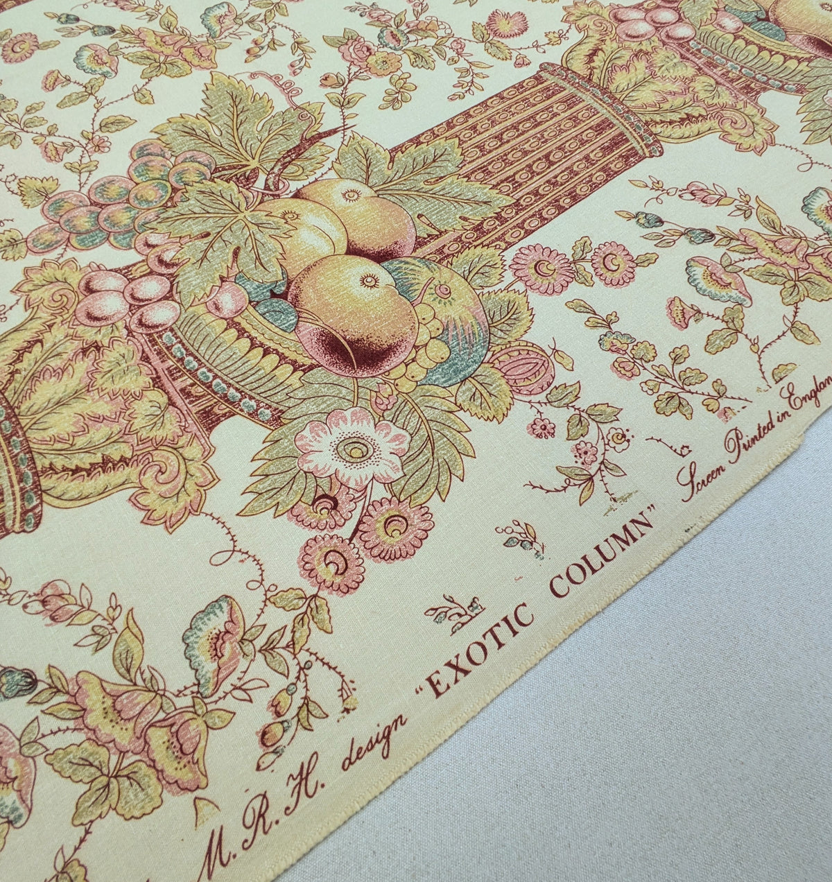 Vintage Fabric - Exotic Column by M.R.H. Designs
