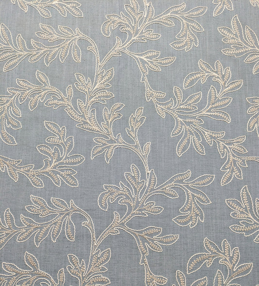 Acanthus by John Lewis - Blue Colourway - 1.6m Remnant