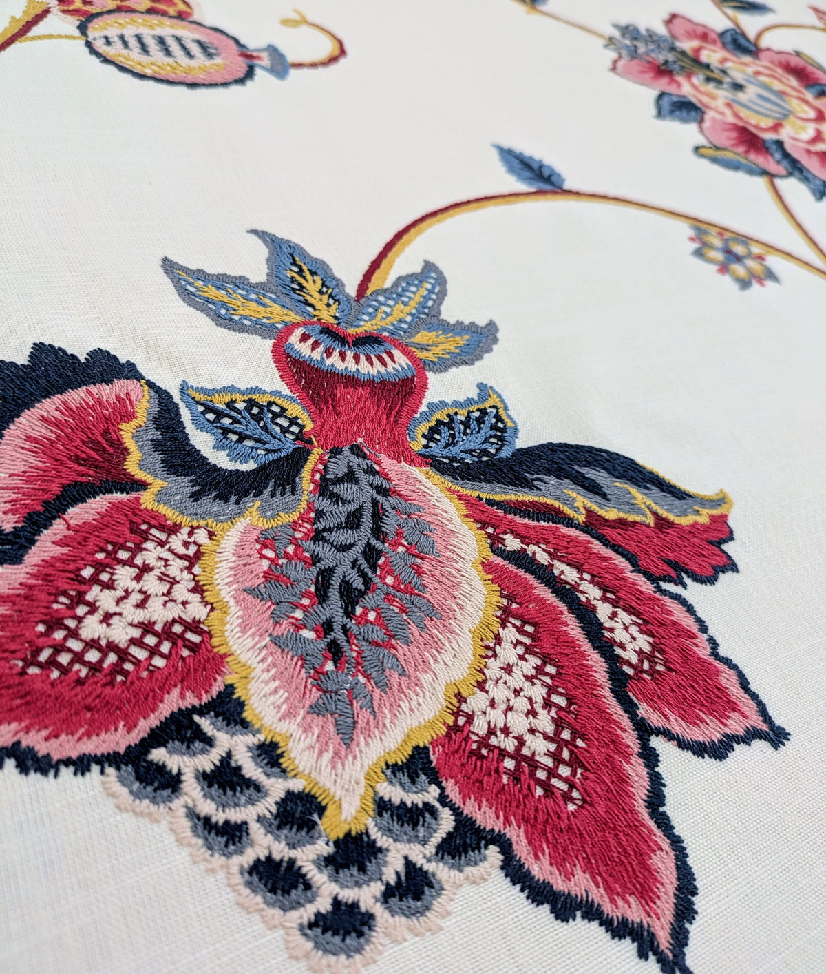 Zephora by John Lewis - Embroidered Fabric - 1.1m Remnant