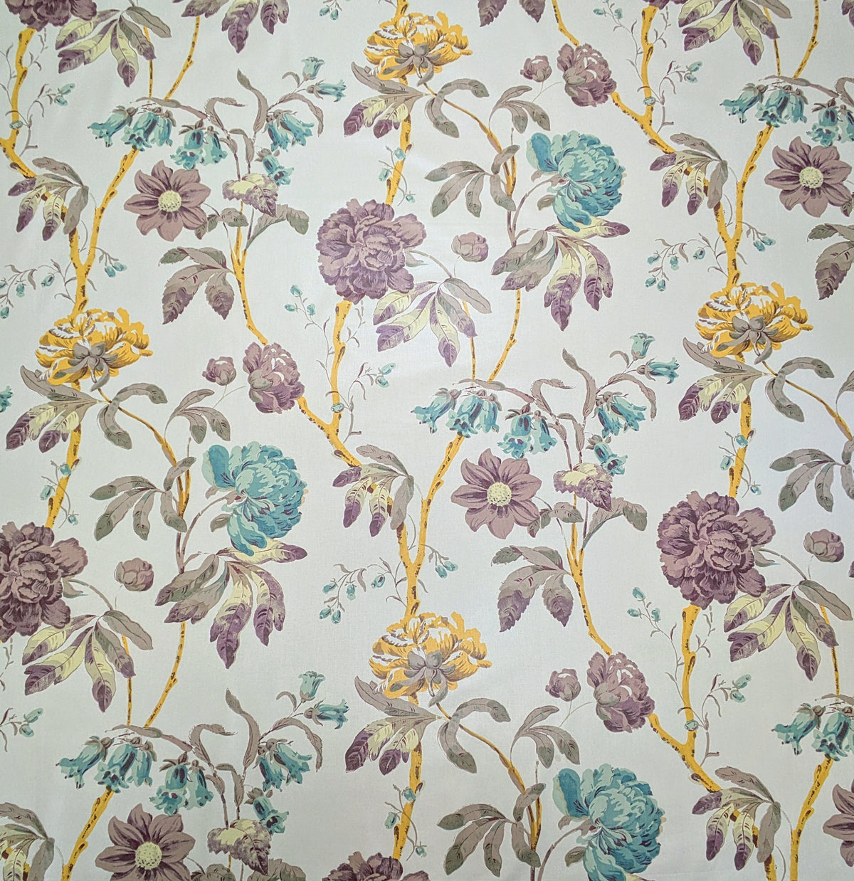 Peony by Bernard Nevill for Hodsall McKenzie - Glazed Chintz - Vintage & Rare
