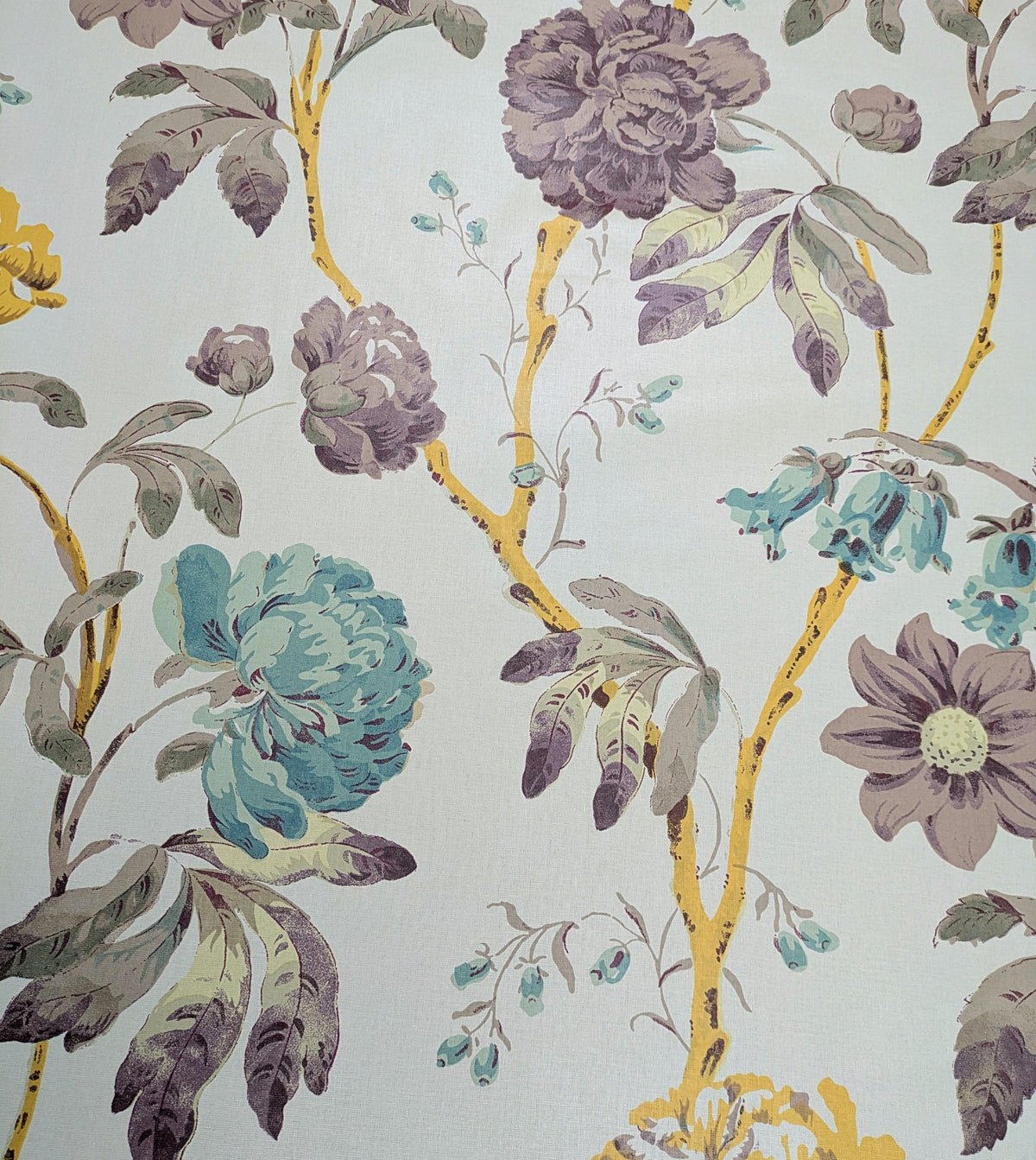 Peony by Bernard Nevill for Hodsall McKenzie - Glazed Chintz - Vintage & Rare