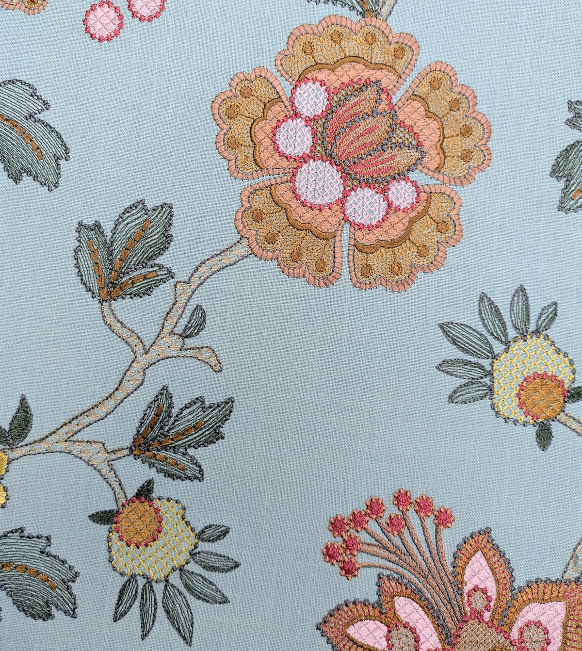 Serafina by John Lewis - Embroidered Fabric - 1.3m Remnant