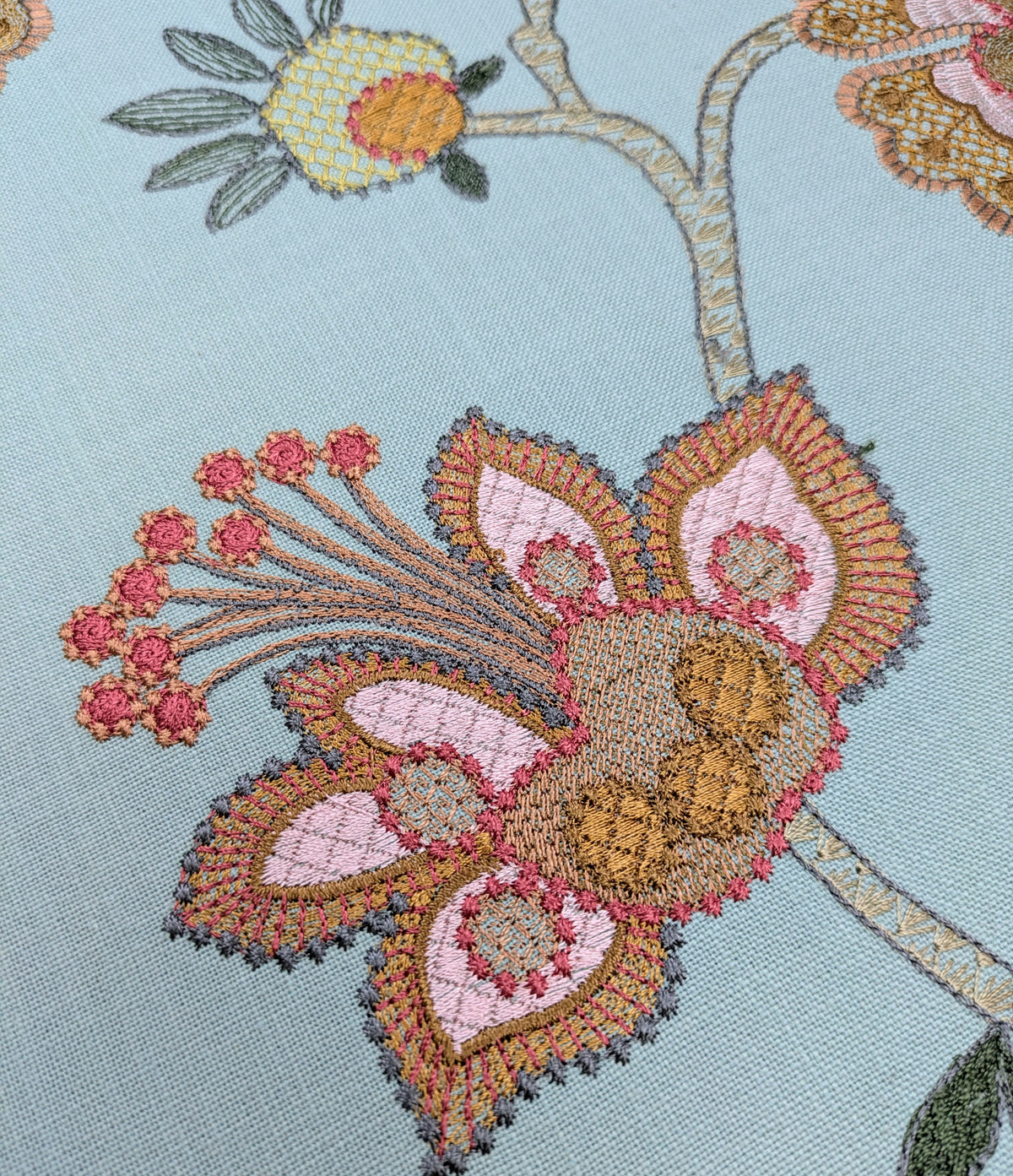 Serafina by John Lewis - Embroidered Fabric - 1.3m Remnant