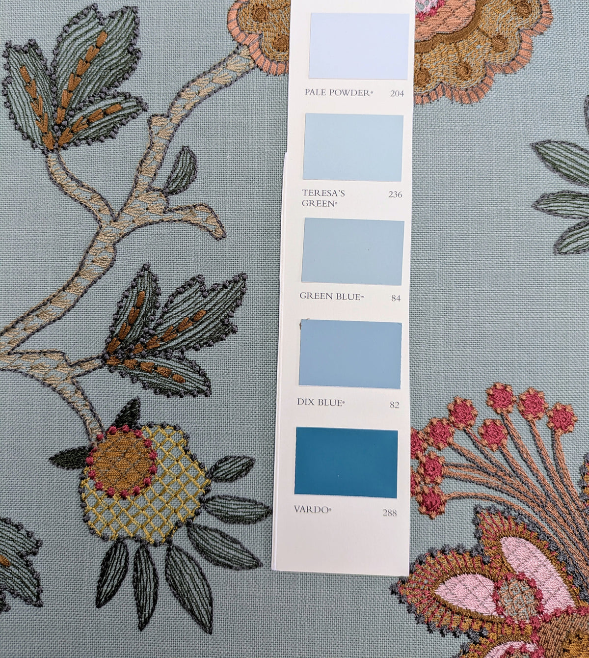 Serafina by John Lewis - Embroidered Fabric - 1.3m Remnant