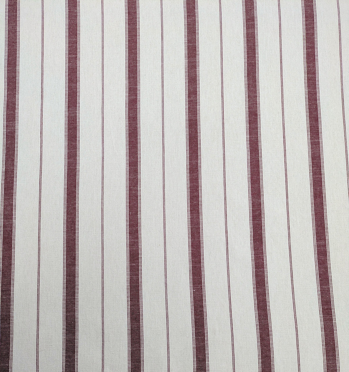 Glen Ticking Stripe by ILIV - Garnet Colourway