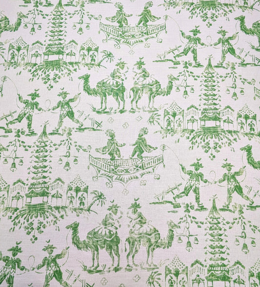 Rare - Oasis Toile by Travers - Discontinued Fabric
