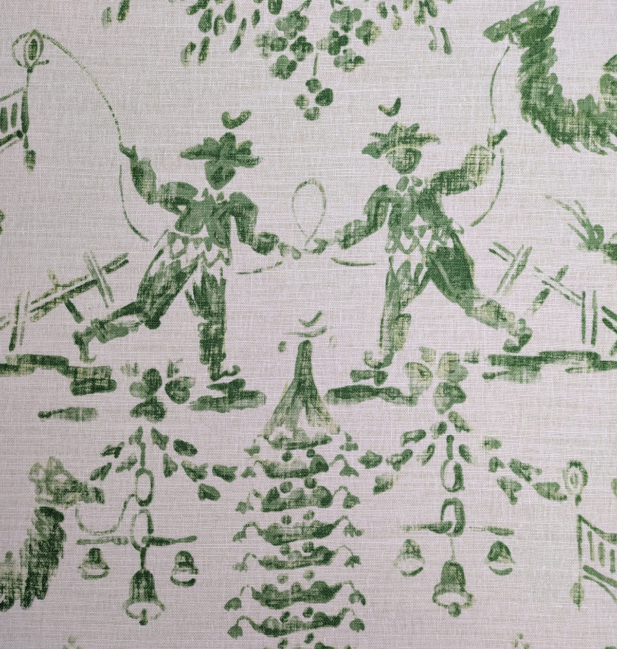 Rare - Oasis Toile by Travers - Discontinued Fabric