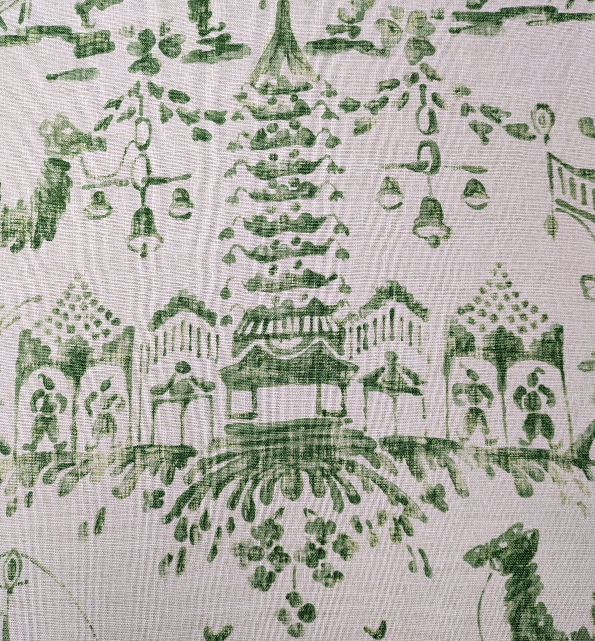 Rare - Oasis Toile by Travers - Discontinued Fabric