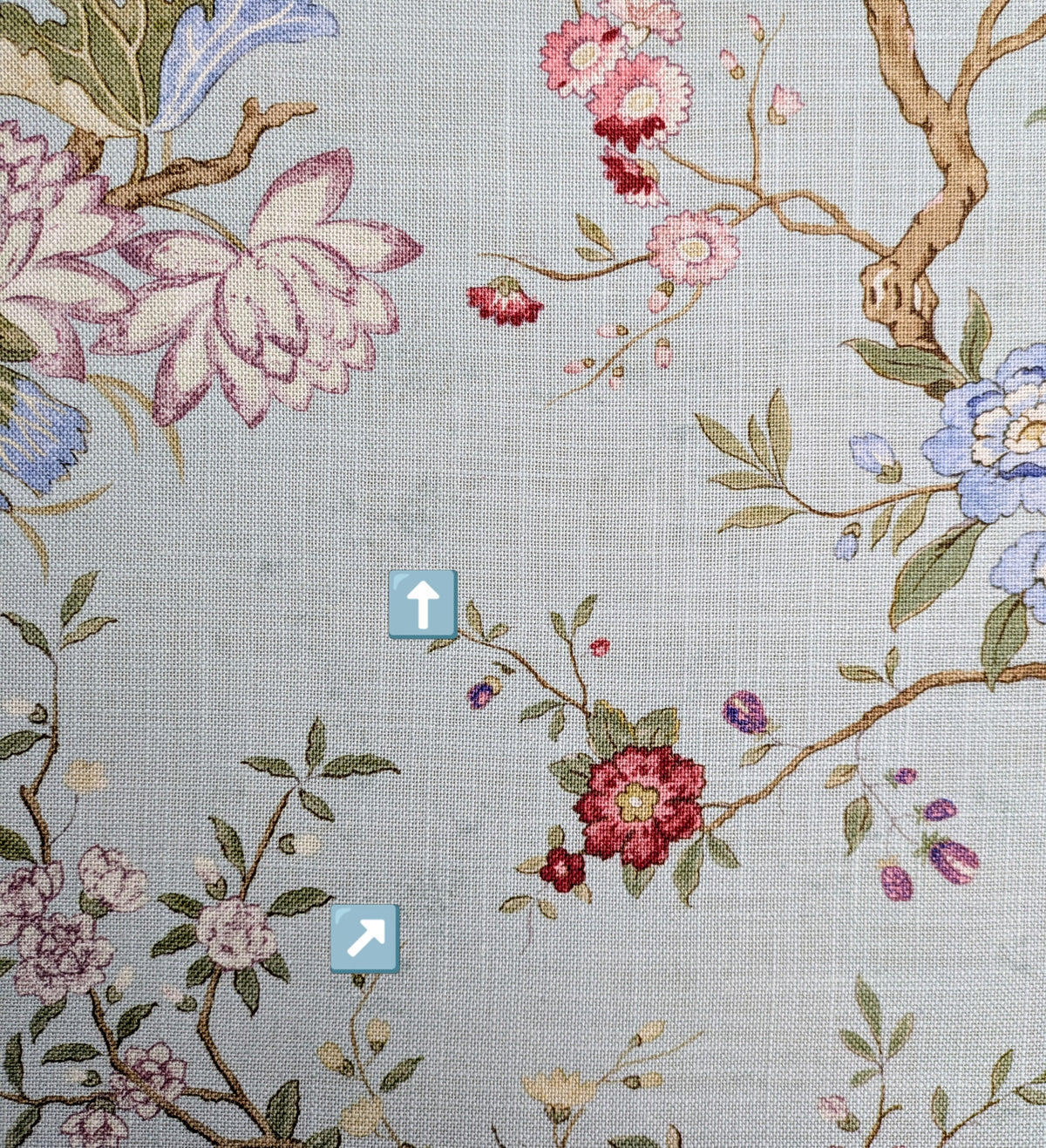 Oriental Bird by GP & J Baker - Eau de Nil Colourway