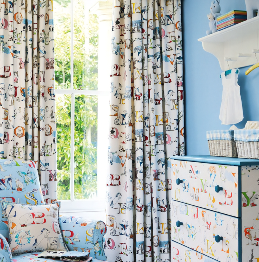 Alphabet Zoo by Sanderson - Discontinued Fabric