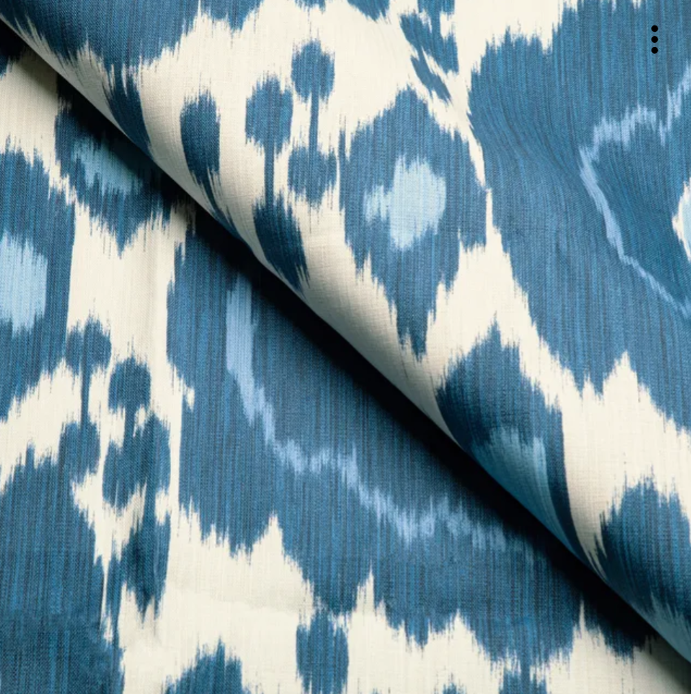 Mayenne Print Blue by Brunschwig & Fils - 1.6m Remnant