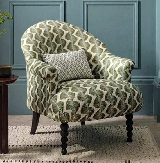 Aubin by Romo -Matcha Colourway - 1.1m Remnant