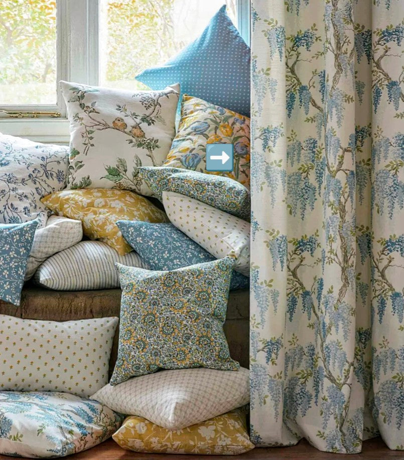 Wisteria by Laura Ashley - Newport Blue Colourway